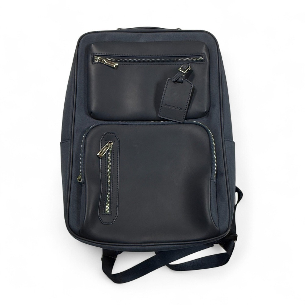 Maverick & Co Backpack Explorer Light Business‎ Travel Laptop Bag Navy Blue